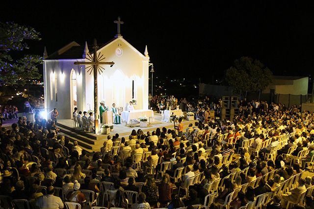 Inauguração da Capelinha de São José