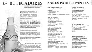 6º Butecadores - Participe